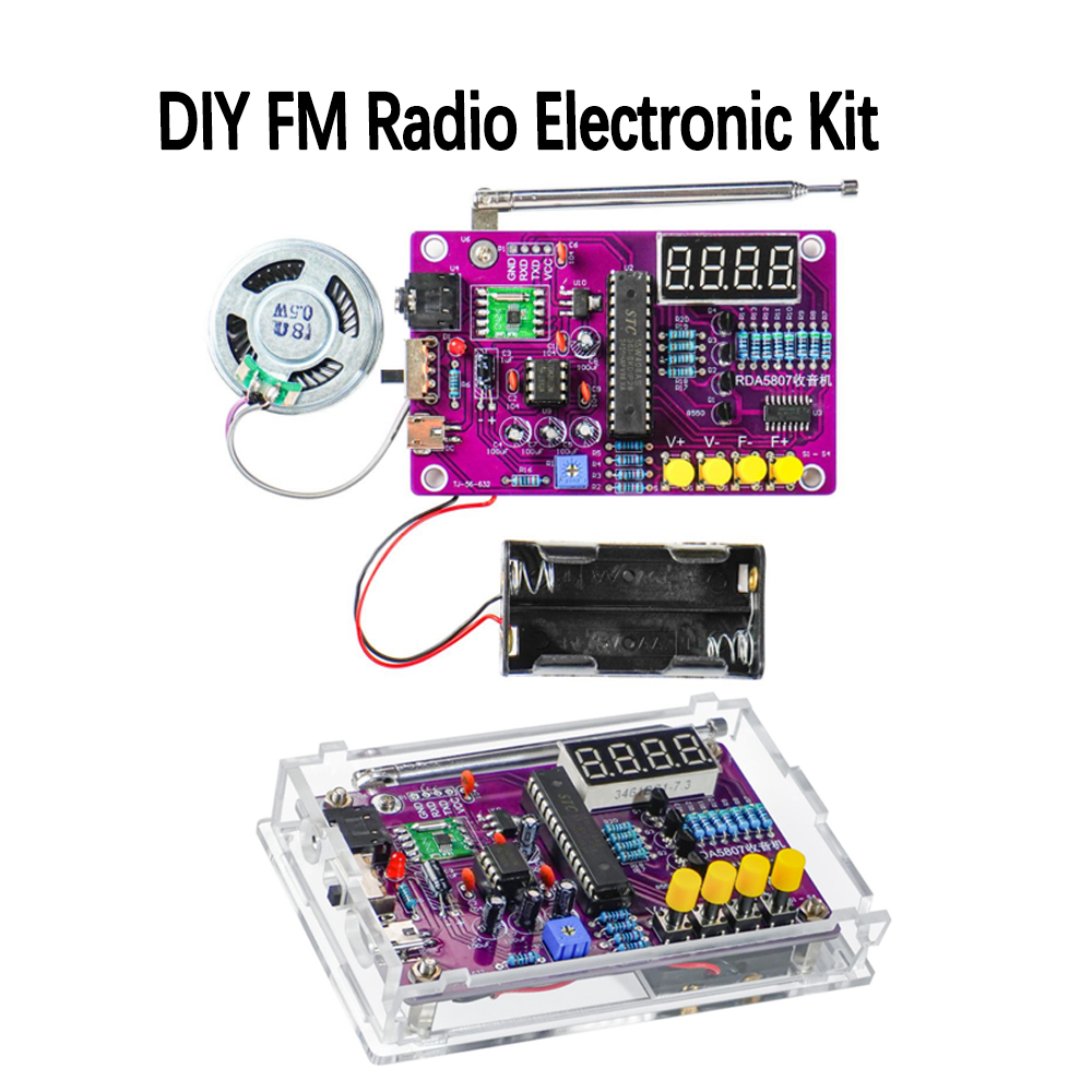 Diy Electronics Project Kit - Kit Eletrônico DIY de Rádio FM