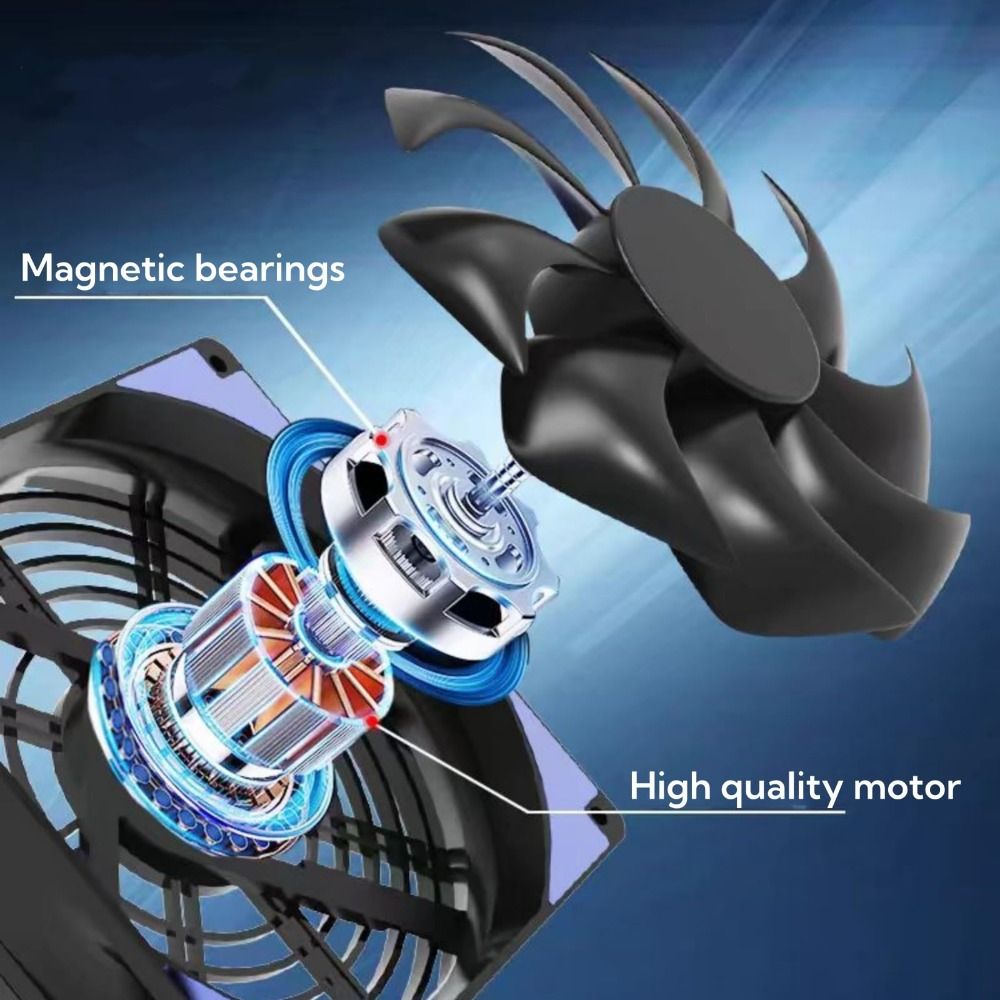 Diy Electronics Cabinet - Ventilador Eletrônico USB com Duplo Ventilador