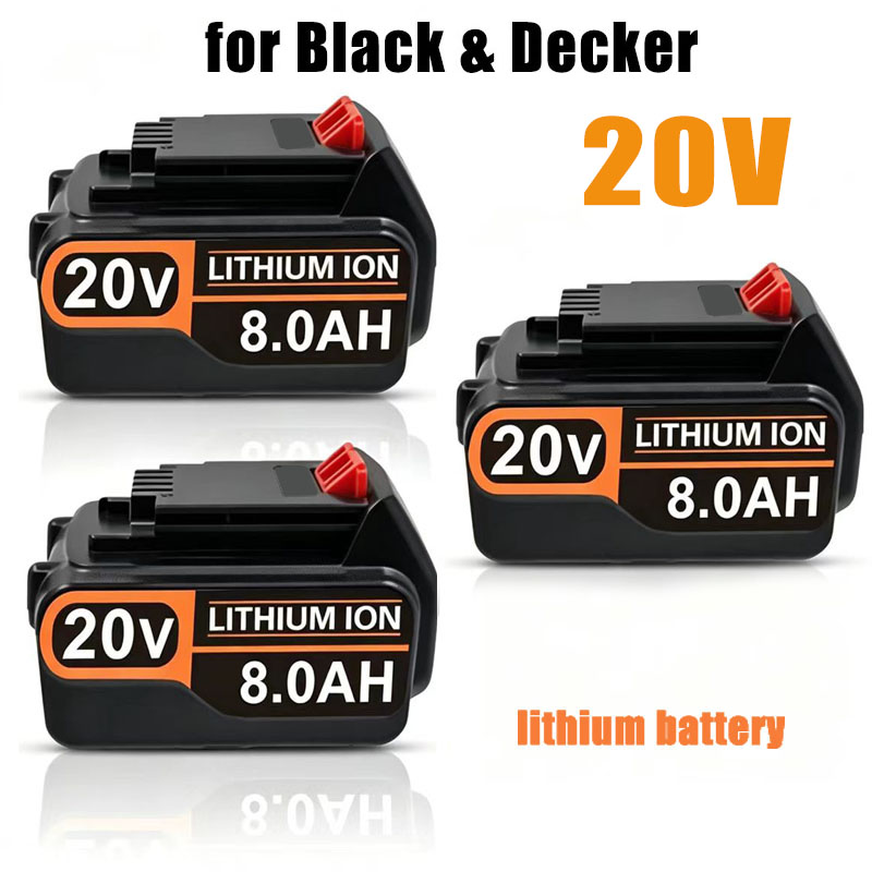 Black+Decker Tool Cordless - Bateria de Substituição 20V 3.0Ah 4.0Ah