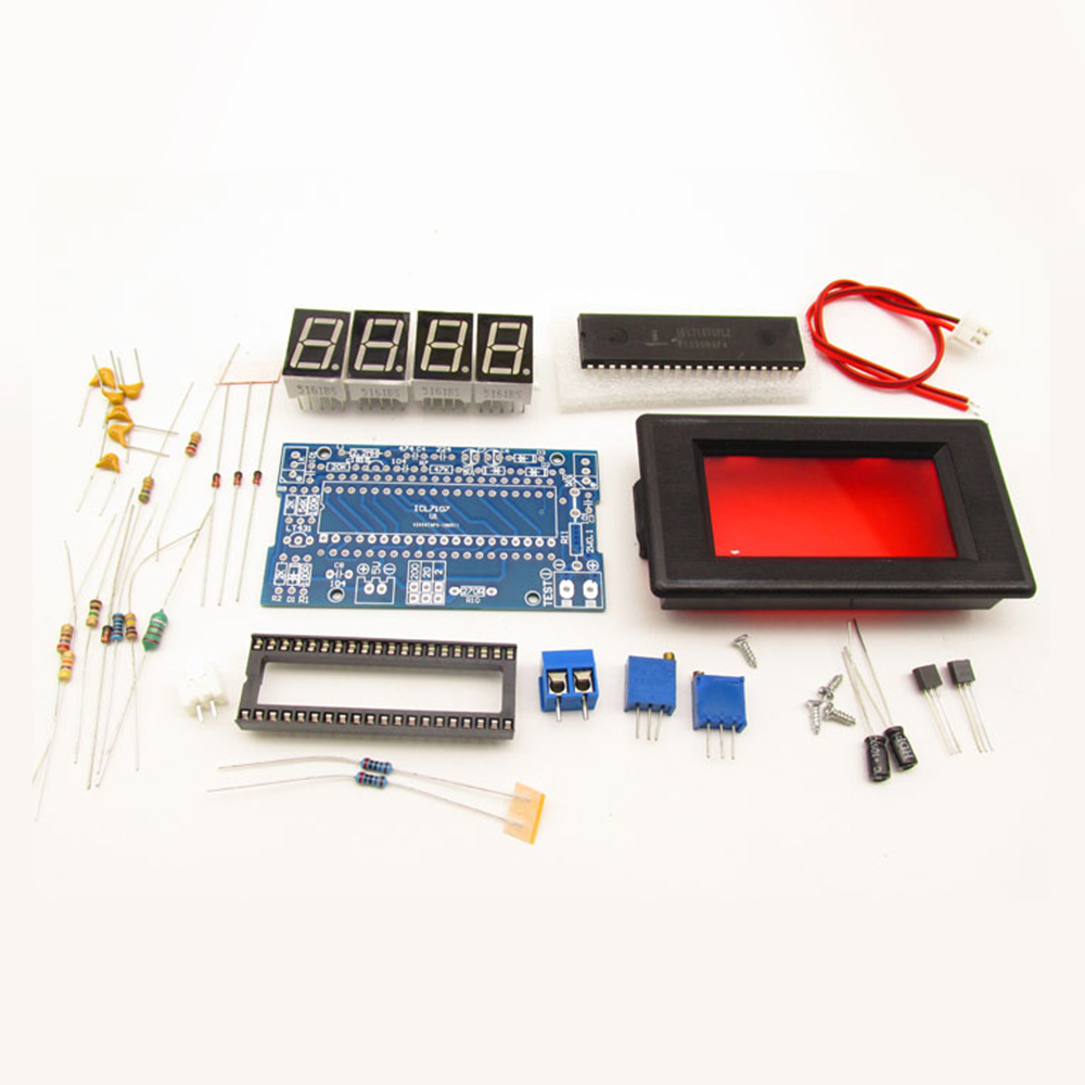 Kit DIY de Peças para Voltímet - Diy Electronics Learning Kit avaliação e preço