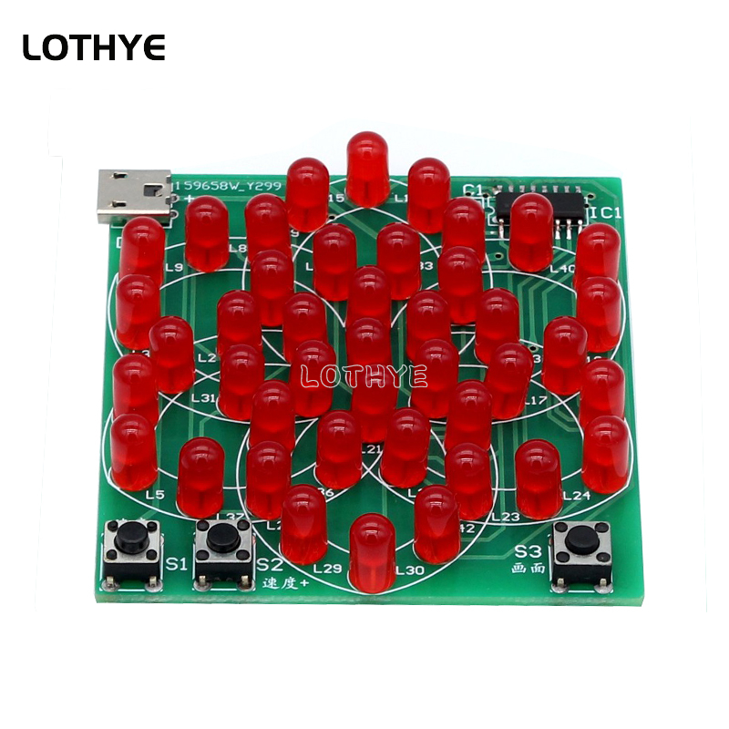 LED eletrônico Windmill com ág - Diy Electronics Project Kit avaliação e preço