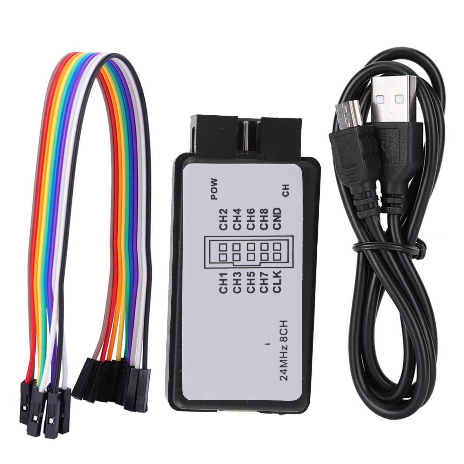 Analisador Lógico 24MHz, Dispo - Logic Analyzer Usb avaliação e preço