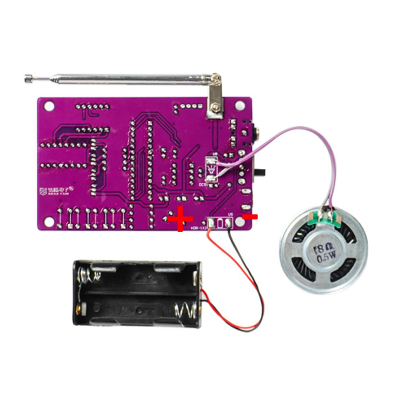 Kit Eletrônico DIY de Rádio FM - Diy Electronics Project Kit avaliação e preço