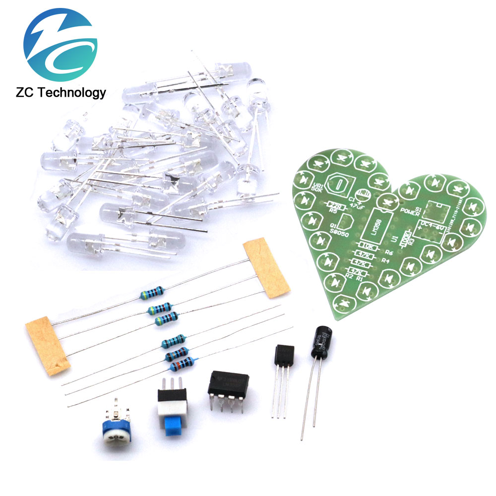 Diy kit de respiração da forma - Diy Electronics Learning Kit avaliação e preço