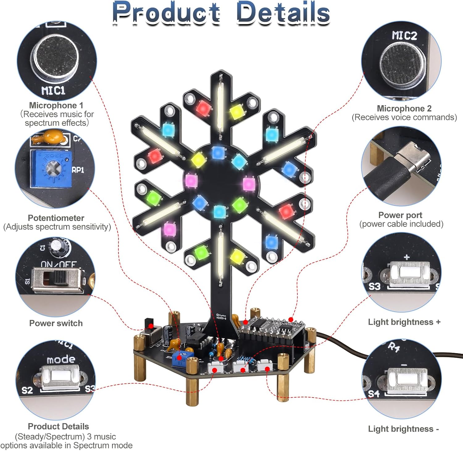 Kit de Prática de Soldagem com - Diy Electronics Learning Kit avaliação e preço